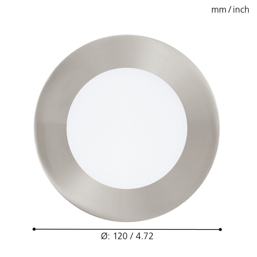 Eglo - LED RGB Aptumšojama iegremdējama lampa FUEVA-C LED/5,4W/230V