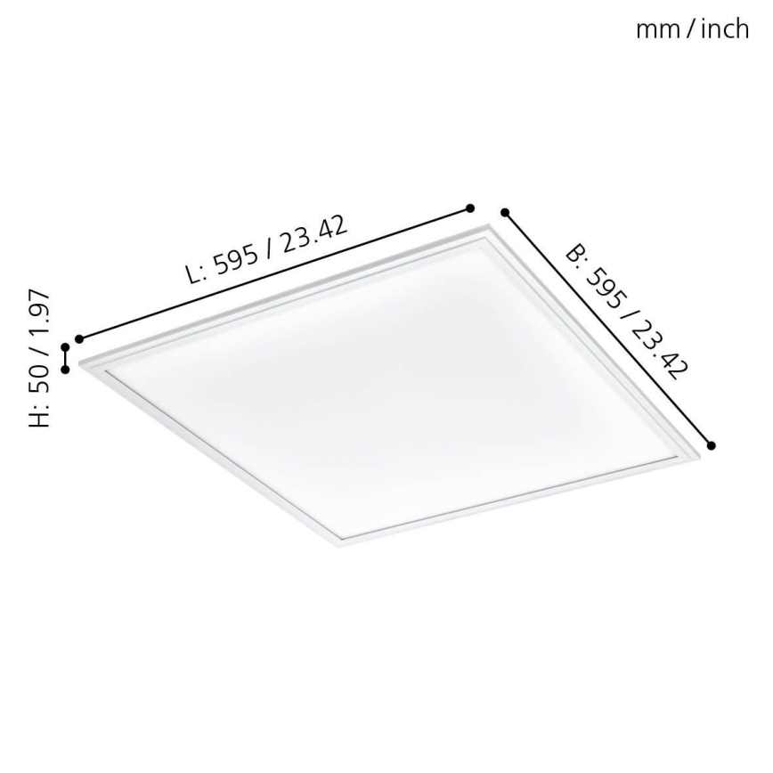 Eglo - LED Griestu gaismeklis LED/40W/230V