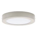 Eglo 32817 - Regulējams LED griestu gaismeklis FUEVA LED/21W/230V 3000-6500K Ø 30 cm matēts hroms + tālvadība