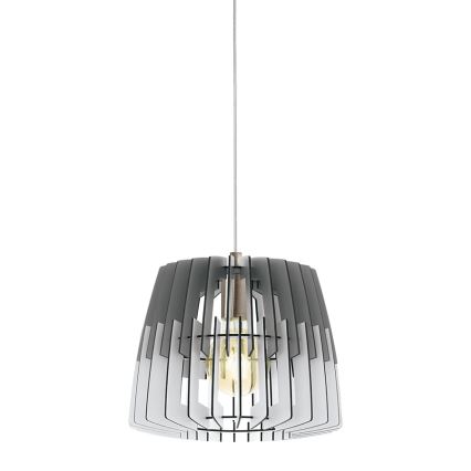 Eglo 32824 - Lustra ARTANA 1xE27/60W/230V pelēka 300mm