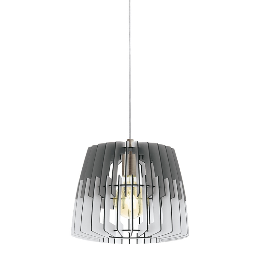 Eglo 32824 - Lustra ARTANA 1xE27/60W/230V pelēka 300mm