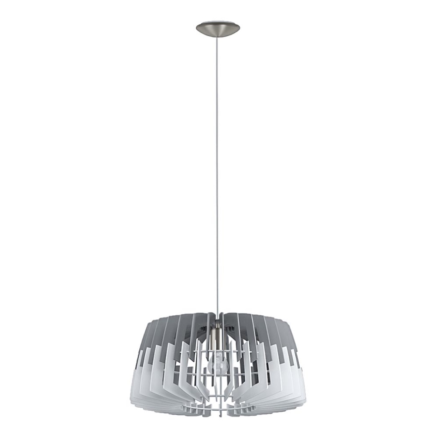 Eglo 32826 - Lustra ARTANA 1xE27/60W/230V pelēka 480mm