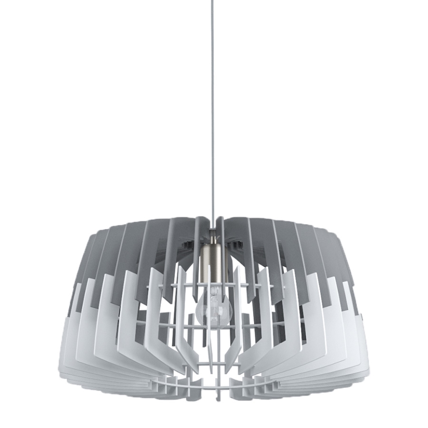 Eglo 32826 - Lustra ARTANA 1xE27/60W/230V pelēka 480mm