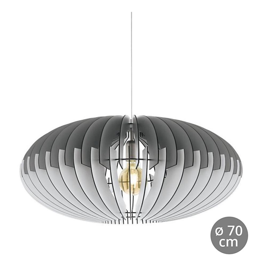 Eglo 32834 - Lustra ar auklu SOTOS 1xE27/60W/230V apkārtmērs 700mm