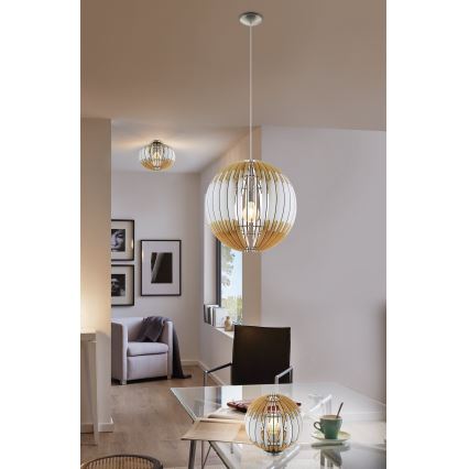 Eglo 32844 - Griestu lampa OLMERO 1 1xE27/60W/230V