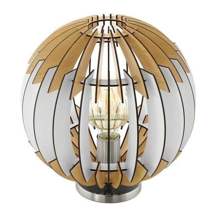 Eglo 32848 - Galda lampa OLMERO 1xE27/60W/230V