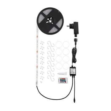 Eglo 32859 - RGB LED dimmējama lente 5m COB STRIPE LED/12W/230V 4000K IP44 + tālvadības pults