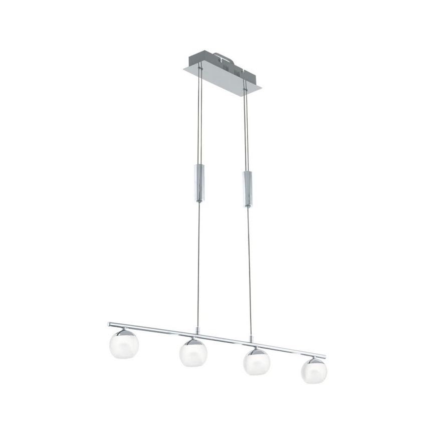 Eglo 32868 - LED lustrs uz troses BORRIOL 4xLED/4,5W/230V