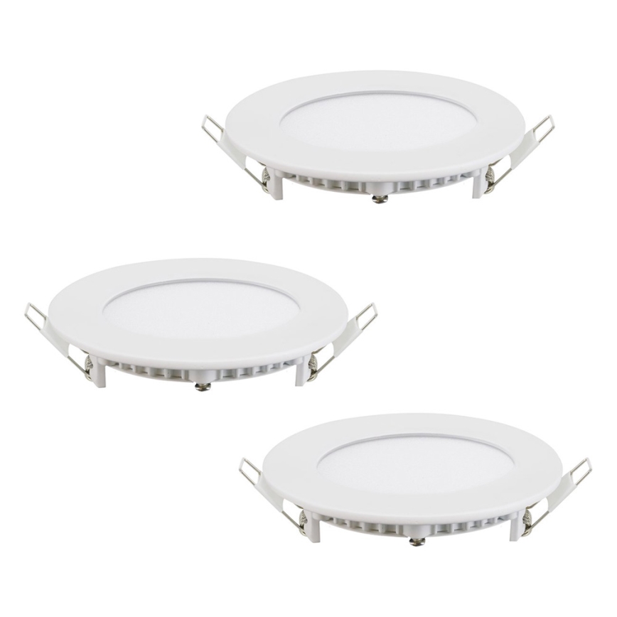 Eglo - KOMPLEKTS 3x LED RGB Aptumšojama iegremdējama lampa FUEVA-C 1xLED/3W/230V