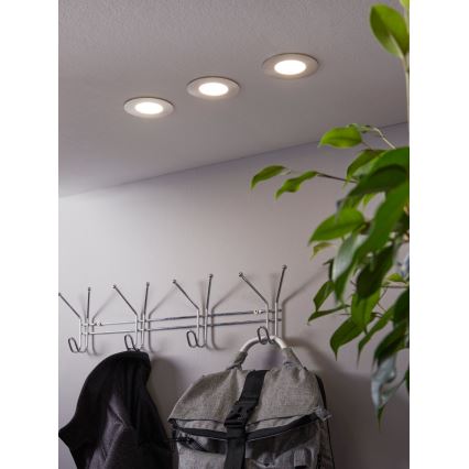 Eglo - KOMPLEKTS 3x LED RGB Aptumšojama piekaramo griestu lampa FUEVA-C 1xLED/3W/230V
