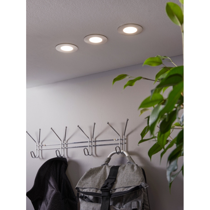 Eglo - KOMPLEKTS 3x LED RGB Aptumšojama piekaramo griestu lampa FUEVA-C 1xLED/3W/230V