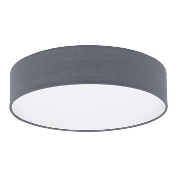 Eglo 32893 - Griestu gaismeklis REVILLA 1xE27/40W/230V tumši pelēks