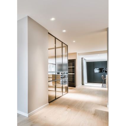 Eglo - komplekts 3x iebūvējamie griestu gaismekļi SARTIANO LED/5W/230V