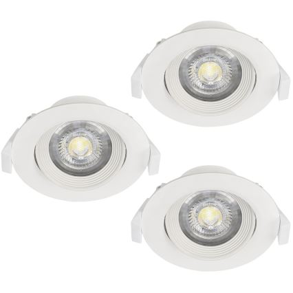 Eglo - KOMPLEKTS 3x Piekaramo griestu gaismeklis SARTIANO 1xLED/5W/230V