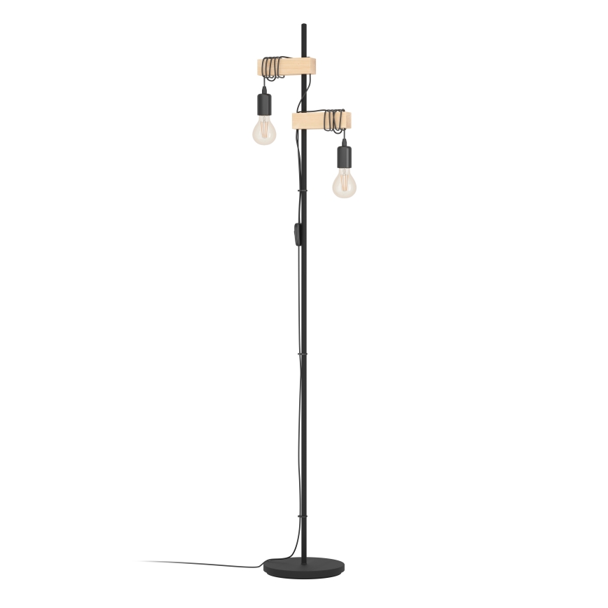Eglo - Stāvlampa TOWNSHEND 2xE27/10W/230V