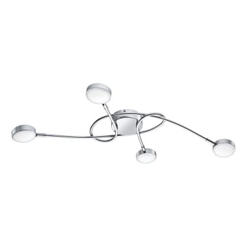 Eglo 32996 - LED virsmas griestu lustrs SALTO 4xLED/5,4W/230V spīdīgs hroms