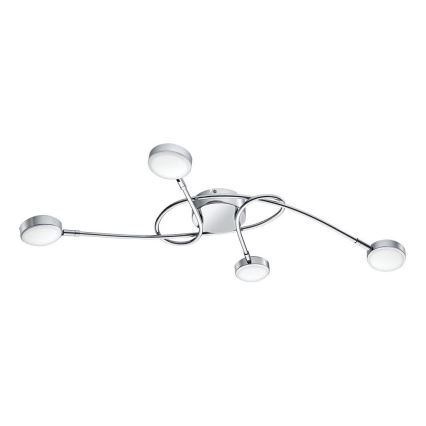 Eglo 32996 - LED virsmas griestu lustrs SALTO 4xLED/5,4W/230V spīdīgs hroms