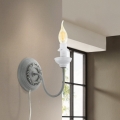 Eglo 33003 - Sienas lampa 1xE14/40W/230V pelēka
