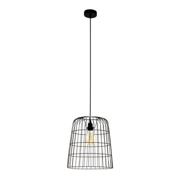 Eglo 33019 - Lustra ar auklu LONGBURGH 1xE27/60W/230V apkārtmērs 33,5 cm