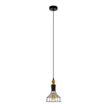 Eglo 33043 - Lustra ar auklu BAMPTON 1xE27/60W/230V apkārtmērs 180mm