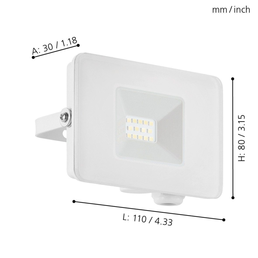 Eglo - LED plūdu gaismeklis LED/10W/230V IP65