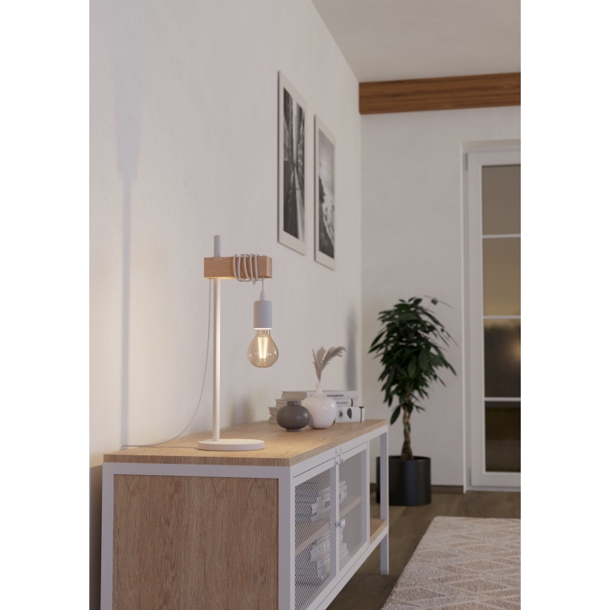 Eglo - Galda lampa TOWNSHEND 1xE27/10W/230V