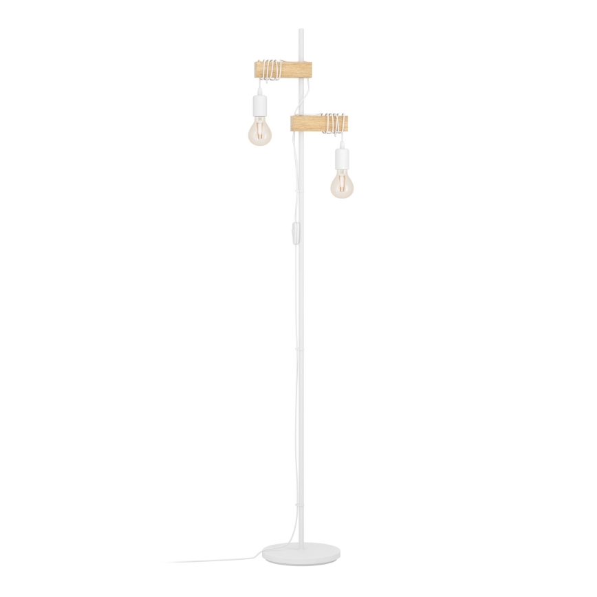 Eglo - Stāvlampa TOWNSHEND 2xE27/10W/230V