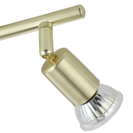 Eglo - LED Starmetis 2xGU10/2,8W/230V 3000K zelta