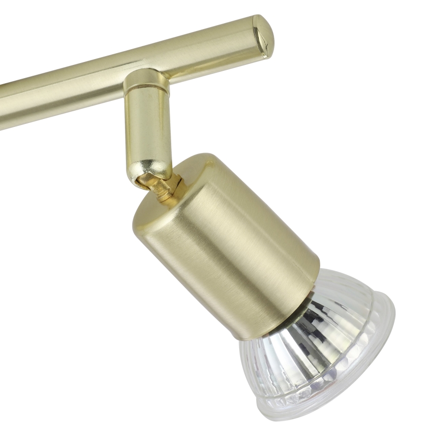 Eglo - LED Starmetis 2xGU10/2,8W/230V 3000K zelta