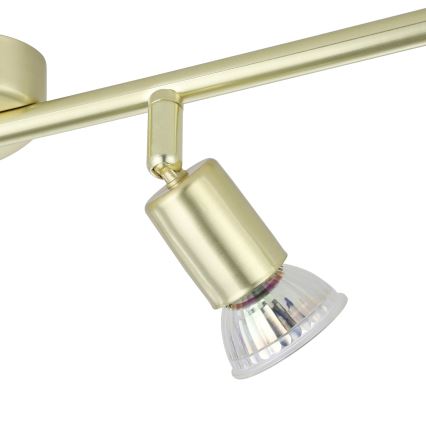 Eglo - LED Starmetis 4xGU10/2,8W/230V 3000K zelta