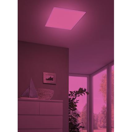 Eglo 33204 - LED RGBW Aptumšojama lampa SALOBRENA-C LED/34W/230V 2700-6500K + tālvadības pults