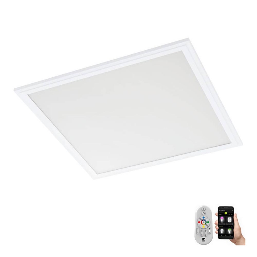 Eglo 33205 - LED RGBW Aptumšojama lampa SALOBRENA-C LED/21W/230V 2700-6500K + tālvadības pults