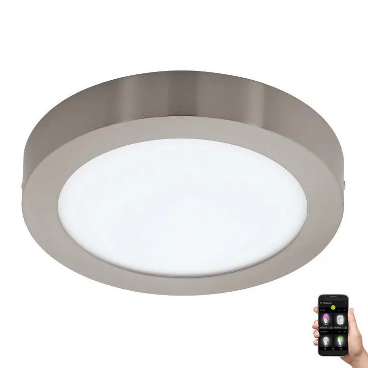 Eglo 33214 - LED RGBW ar regulējamu spilgtumu griestu gaismeklis FUEVA-C LED/21W/230V Ø 30 cm