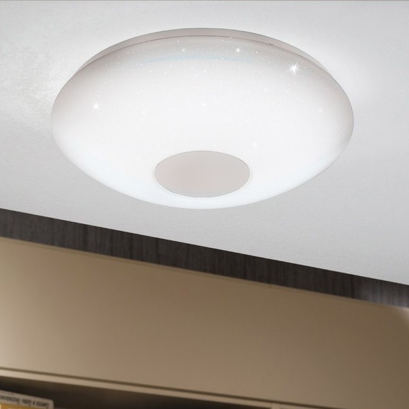 Eglo 33218 - LED RGBW Aptumšojama griestu lampa VOLTAGO-C LED/17W/230V 2700-6500K d. 38 cm