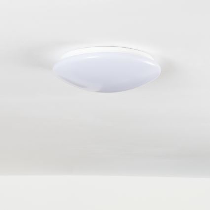 Eglo 33219 - LED RGBW regulējama griestu lampa GIRON-C LED/17W/230V Ø 30 cm balta