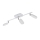 Eglo 33224 - LED RGBW Aptumšojams starmetis PALOMBARE-C 3xLED/5W/230V 2700-6500K balta