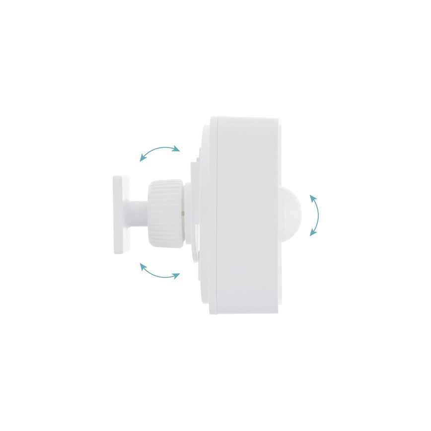 Eglo 33236 - Āra kustības un krēslas sensors CONNECT SENSOR 3xAA 12 m balts IP44