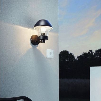 Eglo 33236 - Āra kustības un krēslas sensors CONNECT SENSOR 3xAA 12 m balts IP44