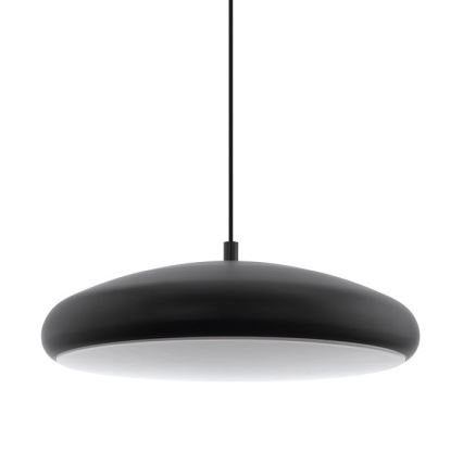 Eglo 33328 - LED RGBW Aptumšojuma lustra ar auklu RIODEVA-C LED/27W/230V 2700-6500K melna