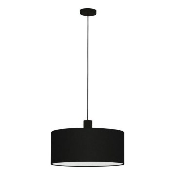 Eglo 33355 - Pakaramais lukturis AMANI ar vadu 1xE27/60W/230V Ø 53 cm melns