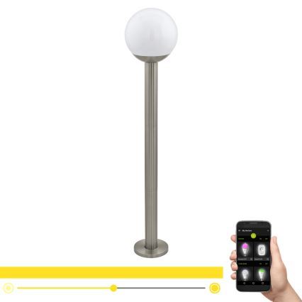 Eglo 33566 - LED regulējama āra lampa NISIA-C 1xE27/9W/230V 980 mm IP44