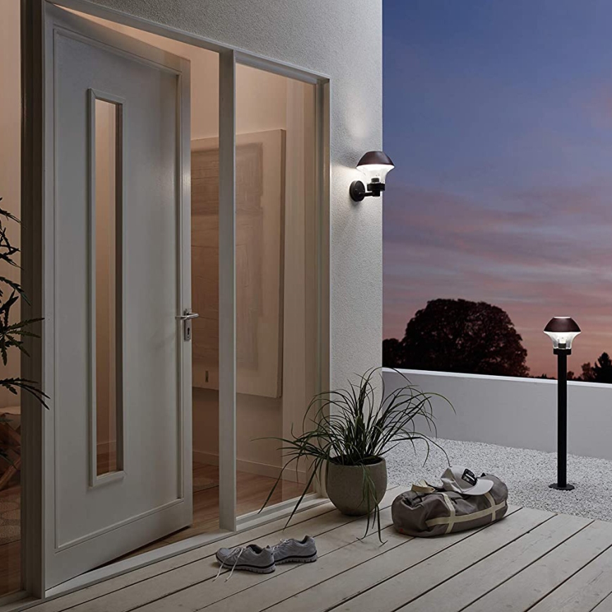 Eglo 33568 - LED regulējama āra lampa VERLUCCA-C 1xE27/9W/230V IP44