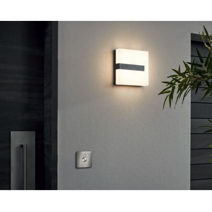 Eglo 33574 - LED Aptumšojama āra sienas lampa TORAZZA-C LED/14W/230V IP44