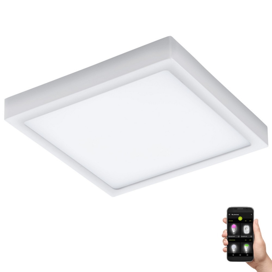 Eglo 33576- LED Aptumšojama vannas istabas lampa ARGOLIS-C LED/22W/230V IP44 balta