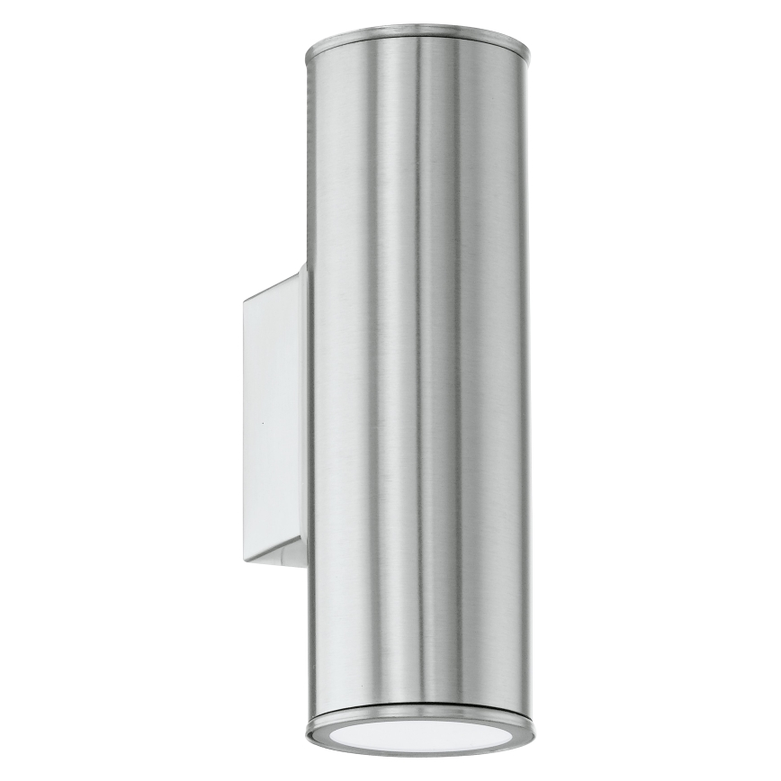 Eglo 33582 - LED RGBW Aptumšojams āra sienas apgaismojums RIGA 2xGU10/5W/230V IP44