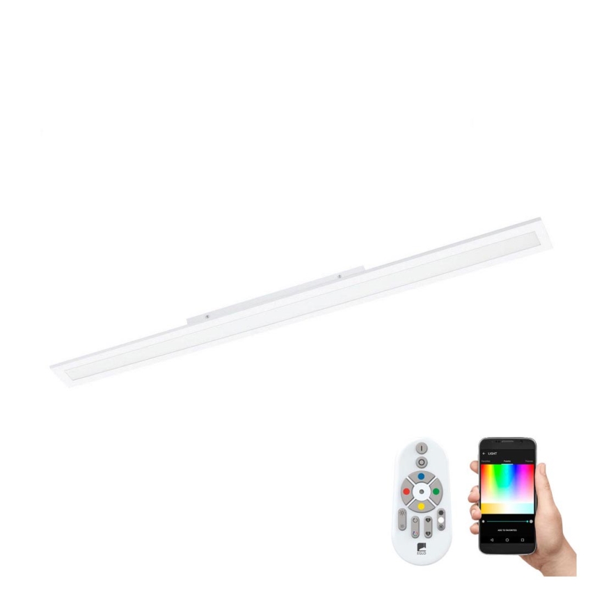Eglo 33589 - LED RGBW Aptumšojams panelis SALOBRENA-C LED/34W/230V + tālvadības pults
