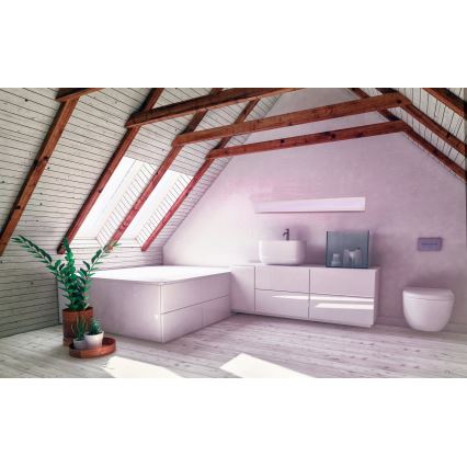 Eglo 33589 - LED RGBW Aptumšojams panelis SALOBRENA-C LED/34W/230V + tālvadības pults