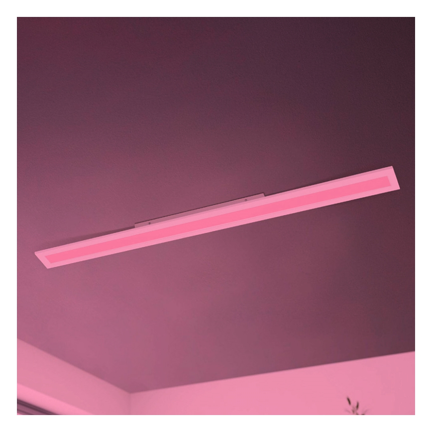 Eglo 33589 - LED RGBW Aptumšojams panelis SALOBRENA-C LED/34W/230V + tālvadības pults