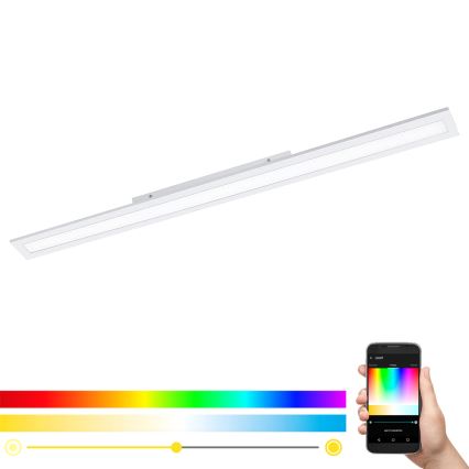 Eglo 33589 - LED RGBW Aptumšojams panelis SALOBRENA-C LED/34W/230V + tālvadības pults