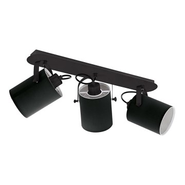 Eglo 33647 - Virziena gaismeklis VILLABATE 3xE27/10W/230V